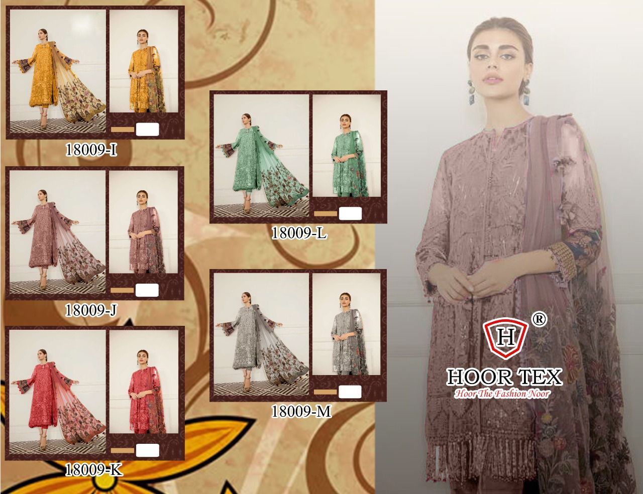 HOOR-TEX-18009-FOUX-GEORGETTE-PAKISTANI-SUITS-WHOLESALE-12