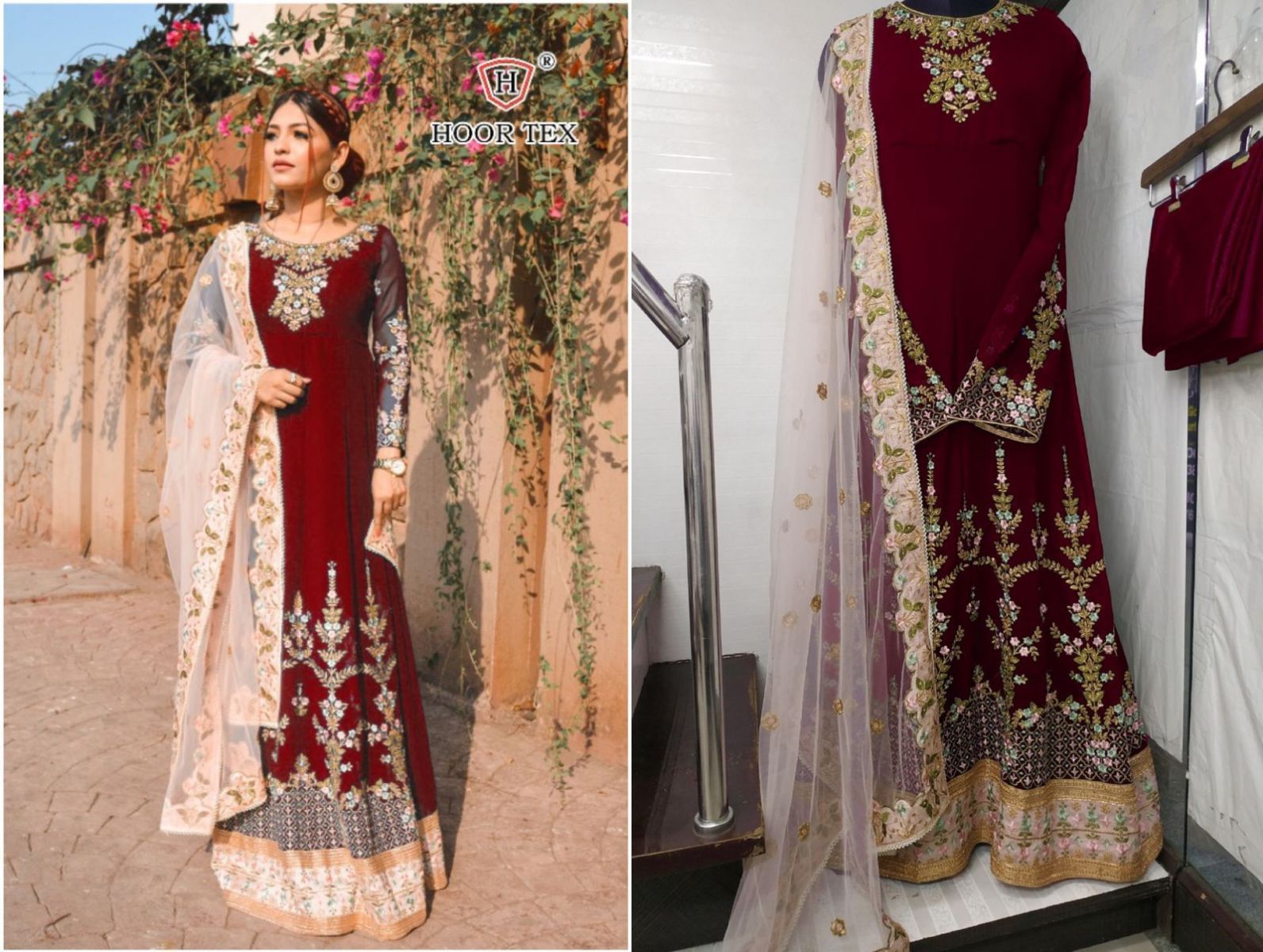 HOOR-TEX-D.NO-16006-A-B-C-D-PAKISTANI-ANARKALI-SUITS-WHOLESALE-8