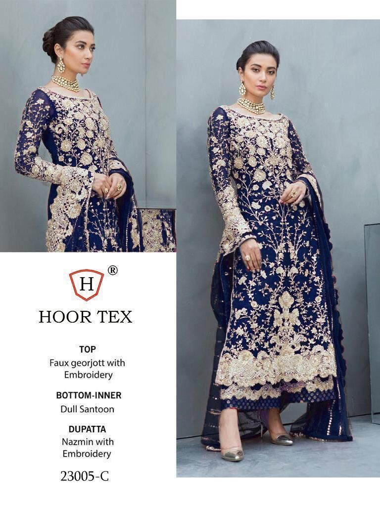 HOOR-TEX-D.NO-23005-FOUX-GEORGETTE-PAKISTANI-SUITS-WHOLESALE-3