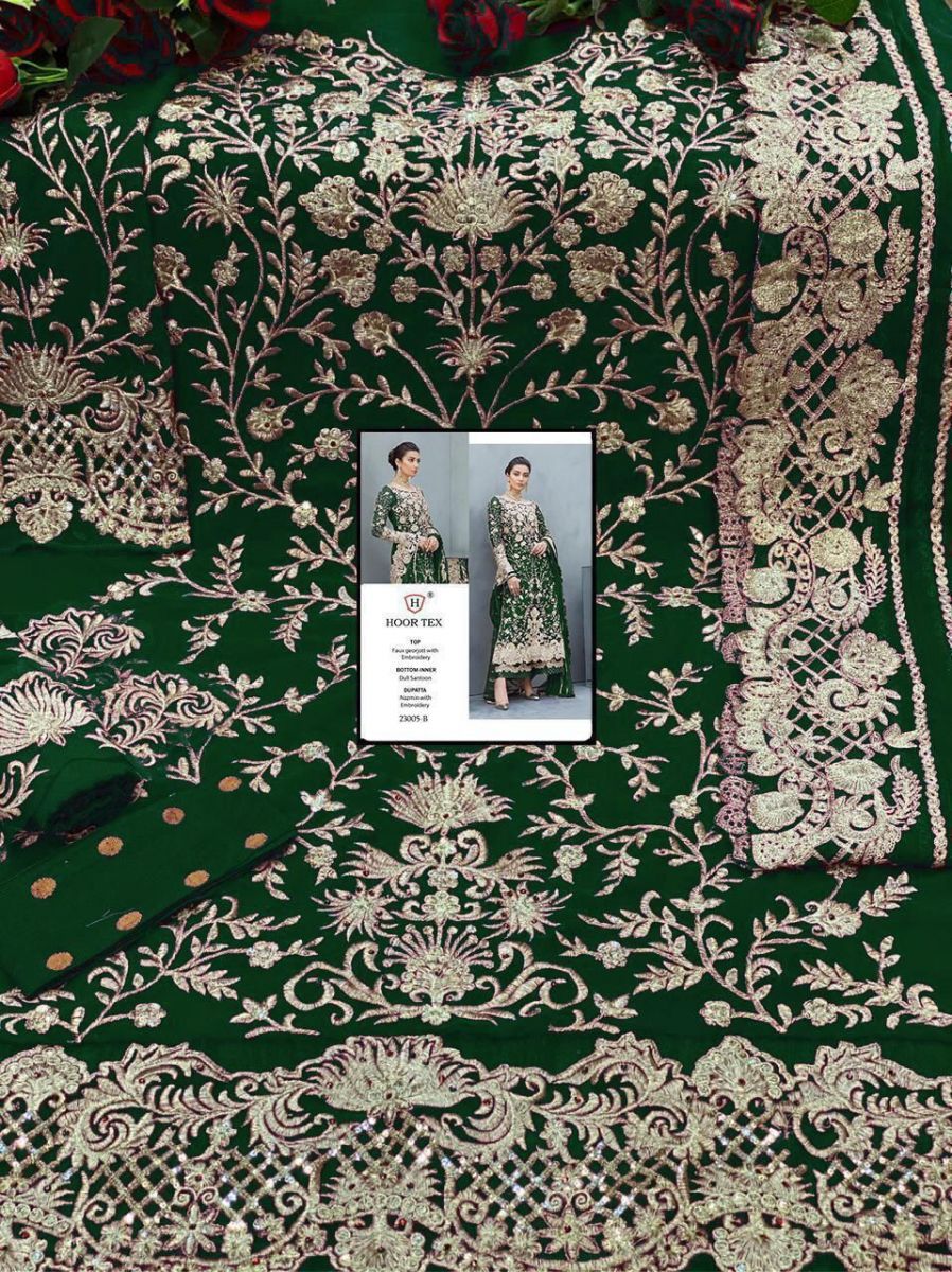 HOOR-TEX-D.NO-23005-FOUX-GEORGETTE-PAKISTANI-SUITS-WHOLESALE-8