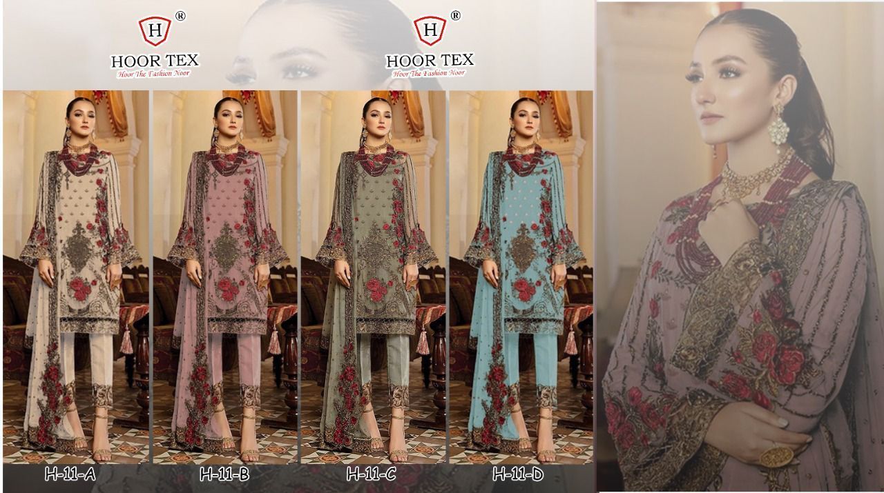 HOOR-TEX-H-11-FOUX-GEORGETTE-SALWAR-KAMEEZ-CATALOGUE-9