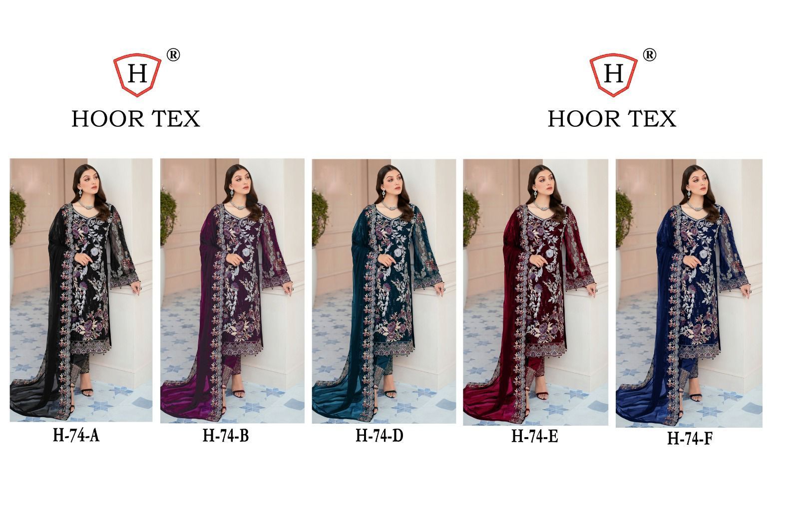 HOOR-TEX-H-74-FOUX-GEORGETTE-SALWAR-KAMEEZ-WHOLESALER-SURAT-11