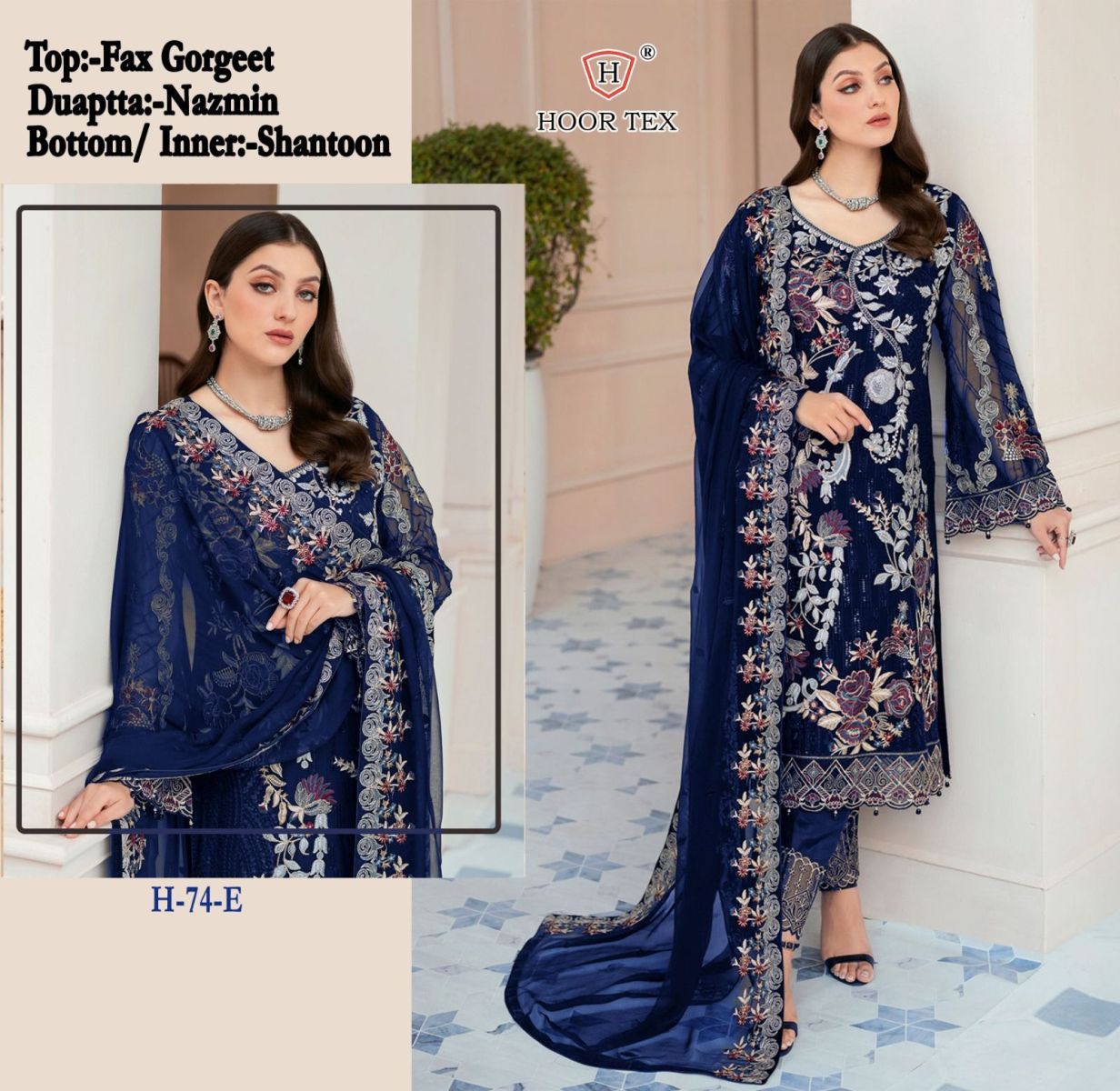 HOOR-TEX-H-74-FOUX-GEORGETTE-SALWAR-KAMEEZ-WHOLESALER-SURAT-5