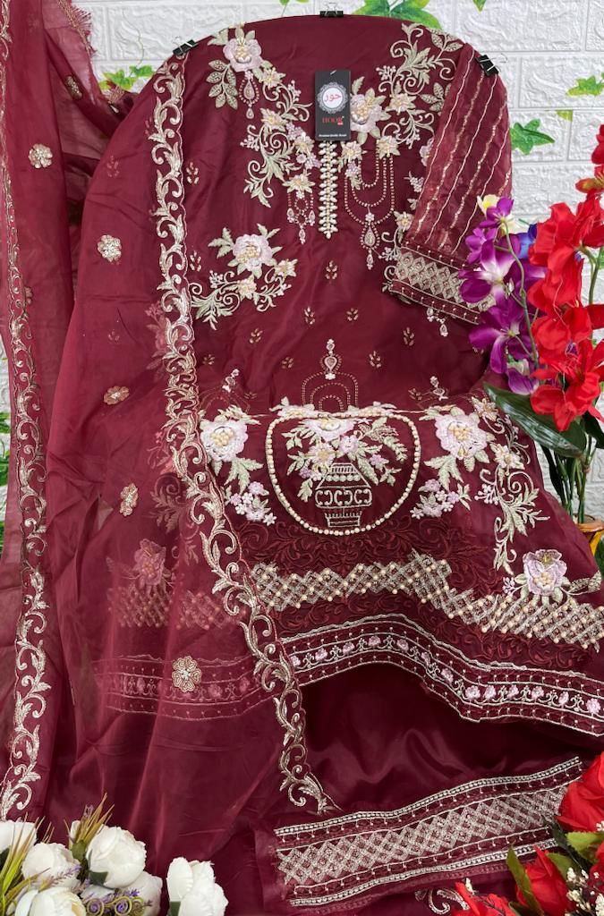 HOOR-TEX-OR-11-ORGANZA-EMBROIDERY-PAKISTANI-SUITS-LATEST-CATALOGUE-8