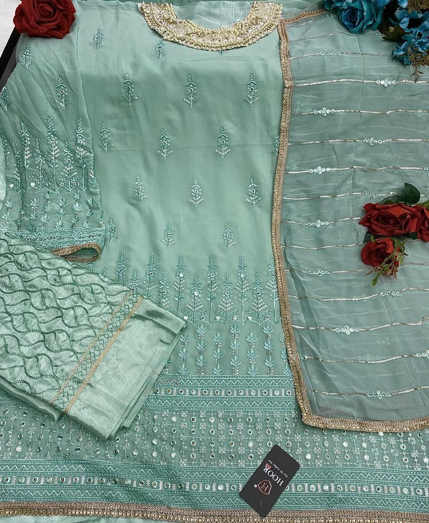 HOORTEX-23009-A-TO-E-GEORGETTE-PAKISTANI-SUITS-WHOLESALER-9