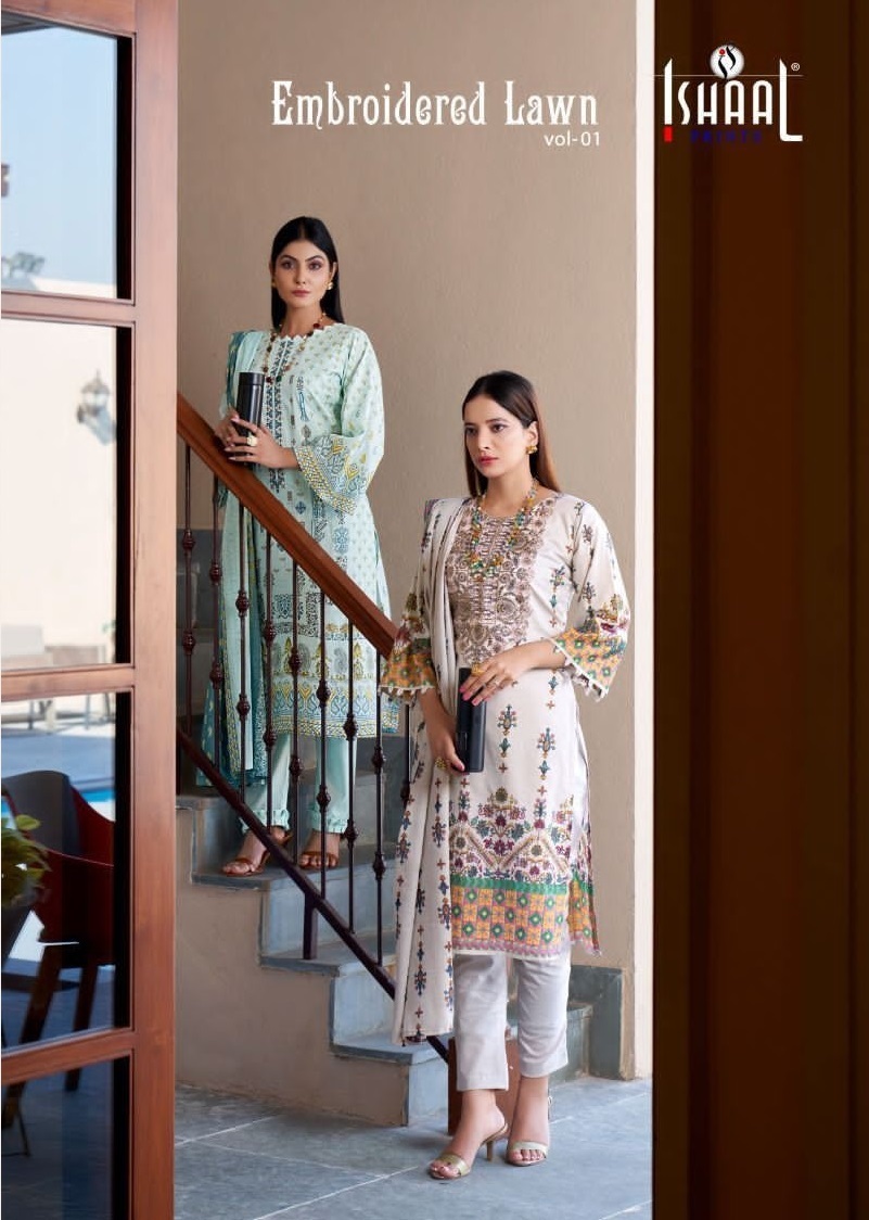 ISHAAL-EMBROIDERED-LAWN-VOL-1-LUXURY-LAWN-SALWAR-SUITS-WHOLESALE-1