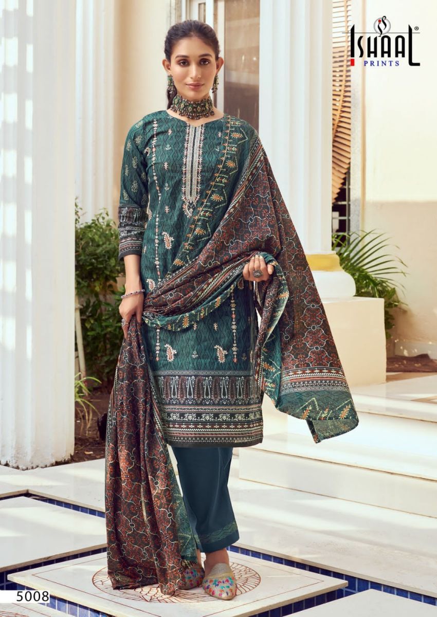ISHAAL-EMBROIDERED-VOL-5-COTTON-SALWAR-SUITS-DISTRIBUTOR-IN-SURAT-3