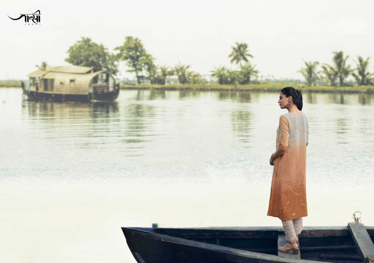 JANSI-ZOEY-HANDLOOM-COTTON-GOLD-PRINT-KURTIS-WITH-PANTS-BY-OMTEX-1