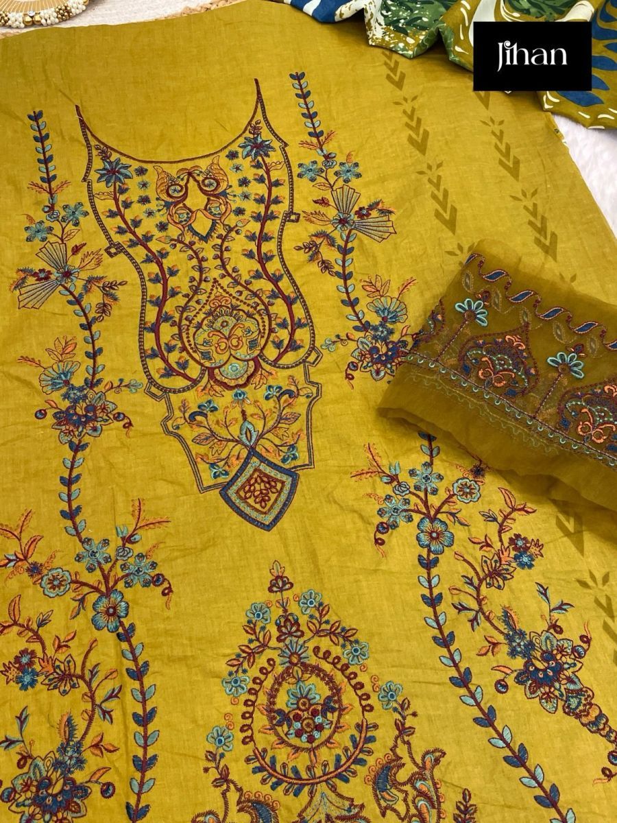 JIHAN-3373-CHEVRON-PAKISTANI-COTTON-SUITS-2