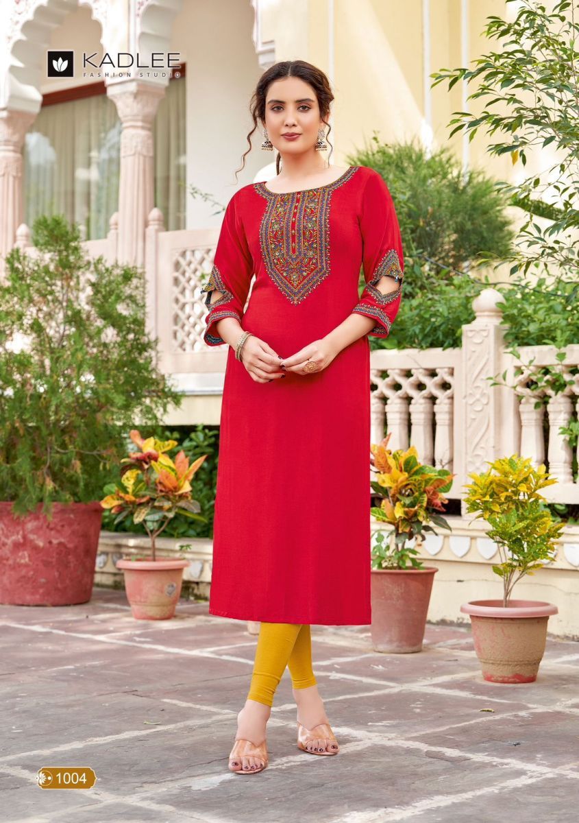 KADLEE-AAISHA-RAYON-EMBROIDERY-KURTI-WHOLESALER-IN-SURAT-4