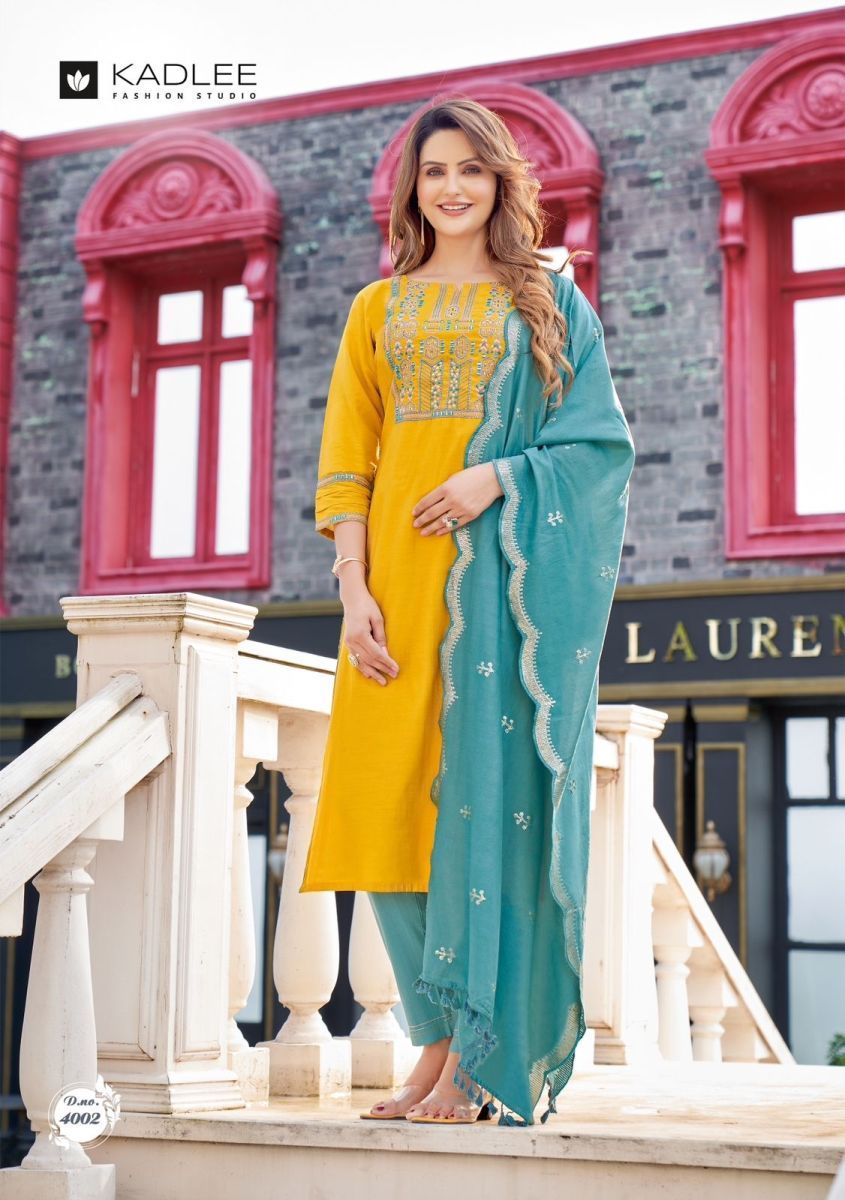 KADLEE-MANNAT-NYLON-VISCOSE-KURTI-PANT-WITH-DUPATTA-BY-MITTOO-3