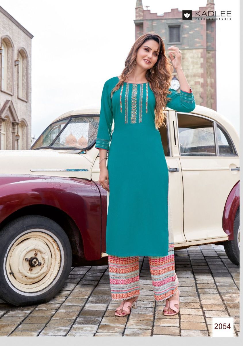KADLEE-PANKH-VOL-8-RAYON-KURTI-WITH-BOTTOM-AT-BEST-PRICE-3