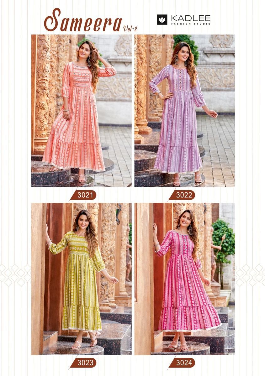 KADLEE-SAMEERA-VOL-2-RAYON-PRINTED-GOWN-STYLE-KURTIS-WHOLESALE-5