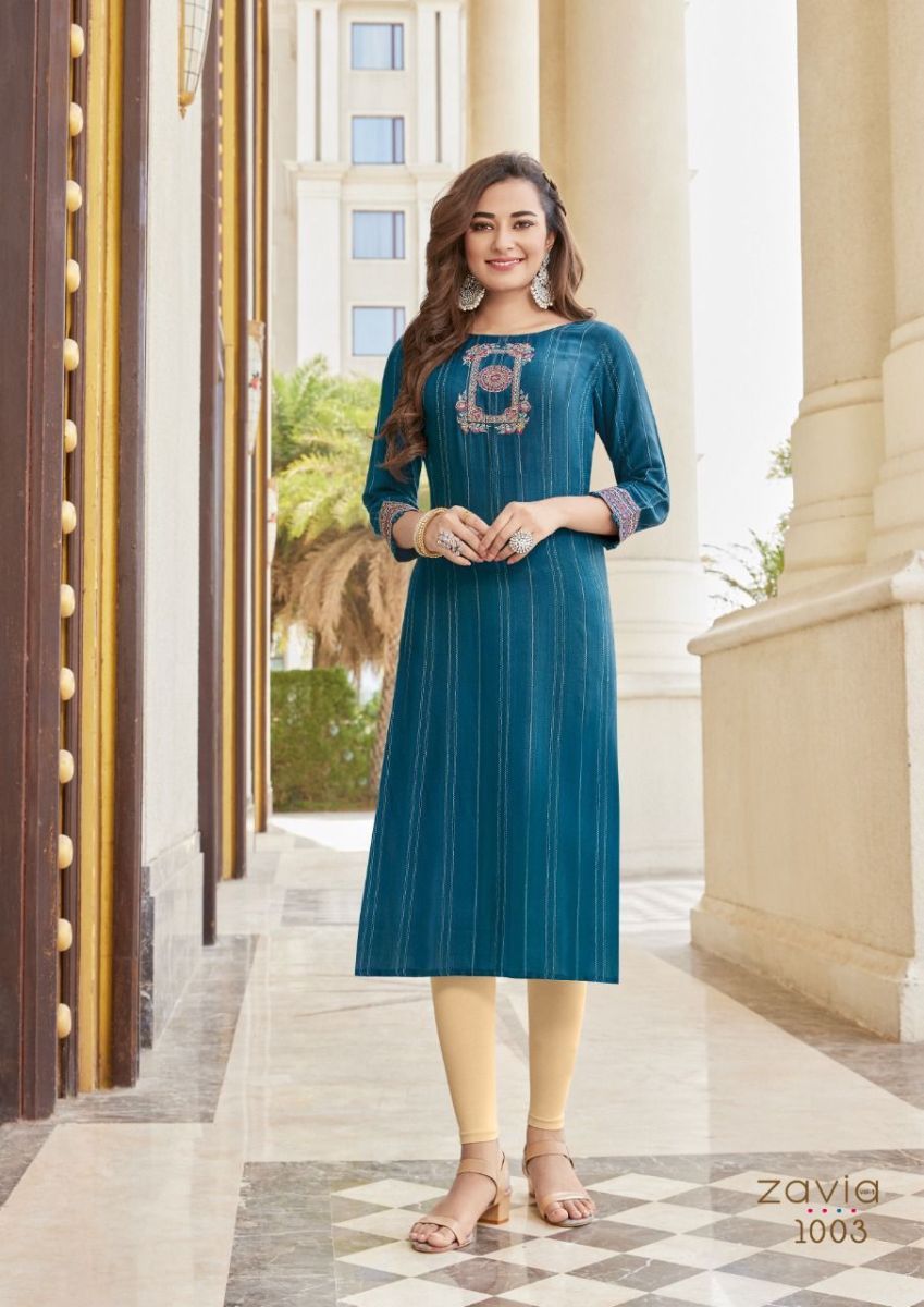 KADLEE-ZAVIA-FANCY-VISCOSE-EMBROIDERY-KURTIS-MANUFACTURER-SURAT-2