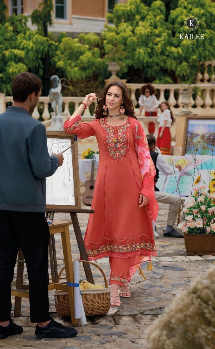 KAILEE-FASHION-BEGUM-VOL-6-VISCOSE-SIMMER-SILK-KURTI-SUPPLIER-IN-SURAT-13