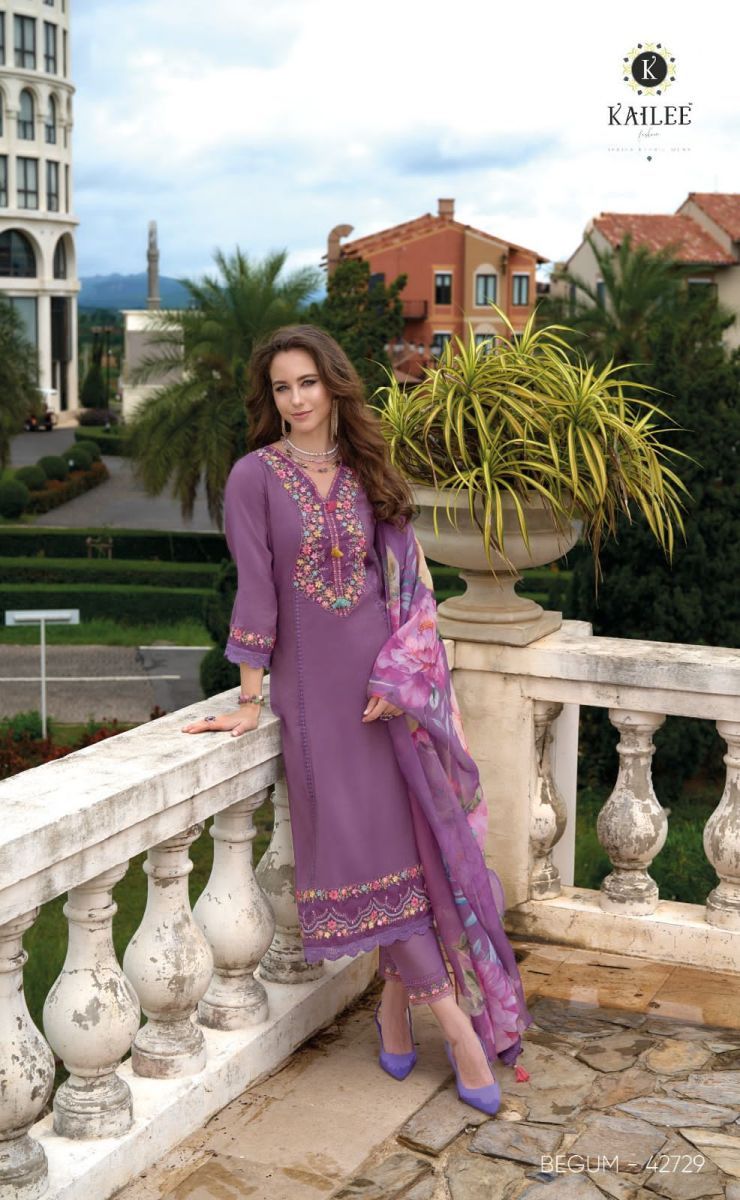 KAILEE-FASHION-BEGUM-VOL-6-VISCOSE-SIMMER-SILK-KURTI-SUPPLIER-IN-SURAT-2