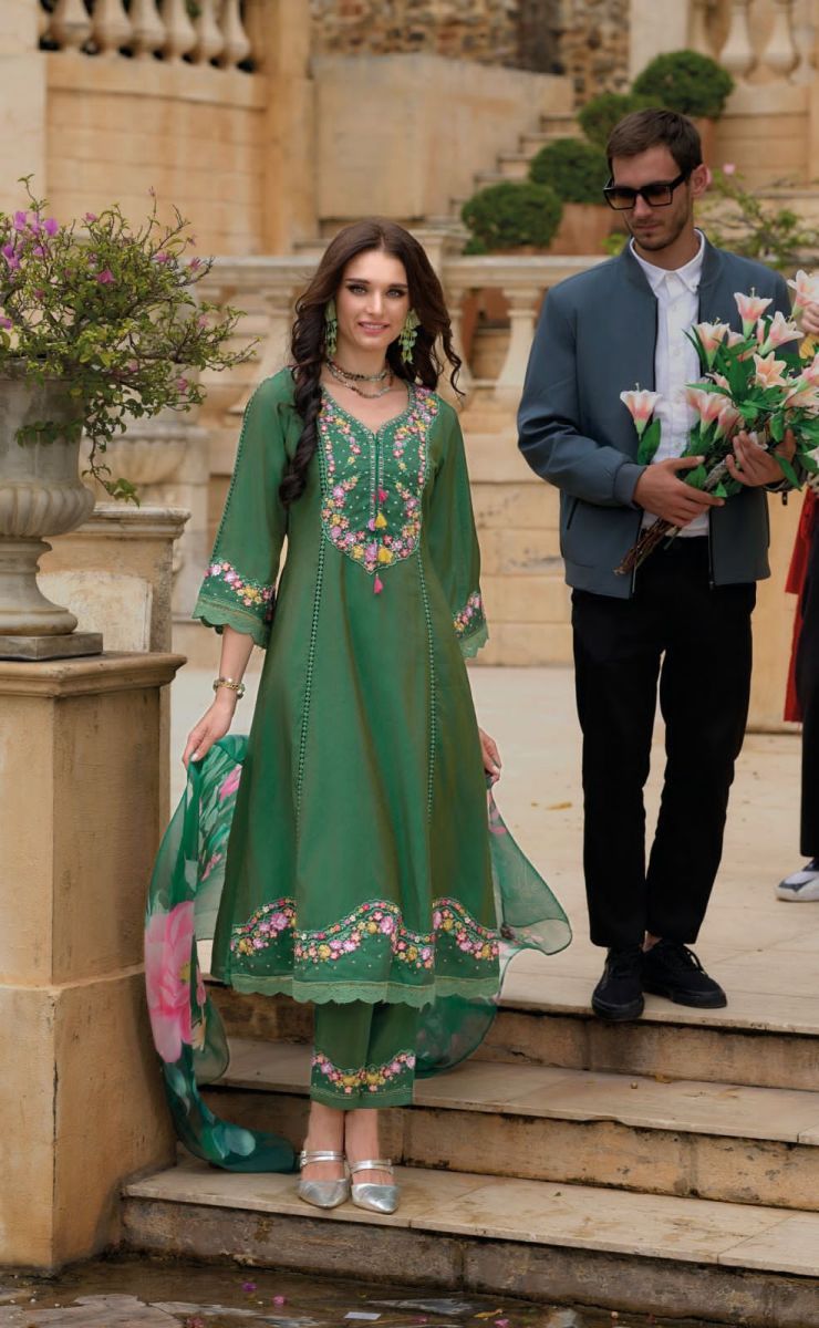 KAILEE-FASHION-BEGUM-VOL-6-VISCOSE-SIMMER-SILK-KURTI-SUPPLIER-IN-SURAT-4