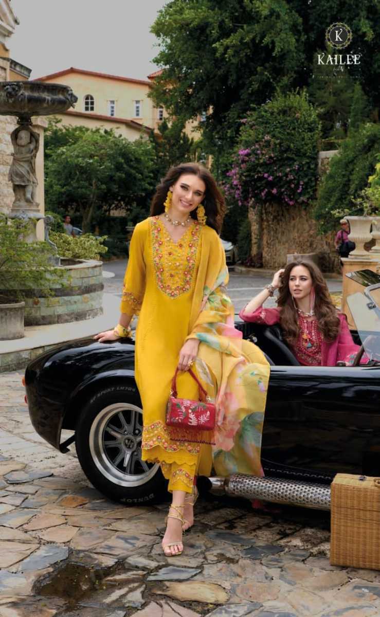 KAILEE-FASHION-BEGUM-VOL-6-VISCOSE-SIMMER-SILK-KURTI-SUPPLIER-IN-SURAT-5