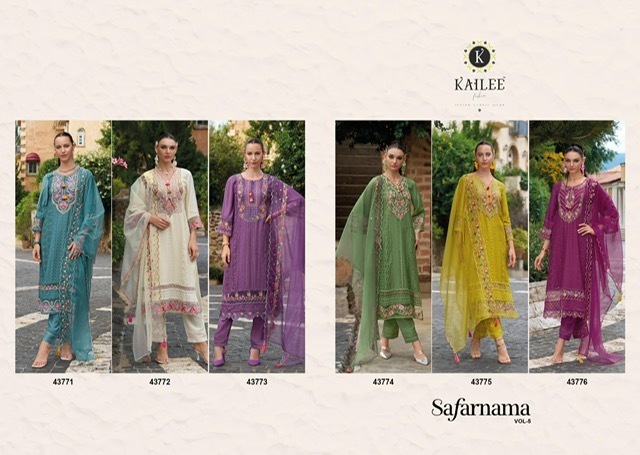 KAILEE-FASHION-SAFARANAMA-VOL-5-VISCOSE-EMBROIDERY-KURTI-SUPPLIER-IN-SURAT-8