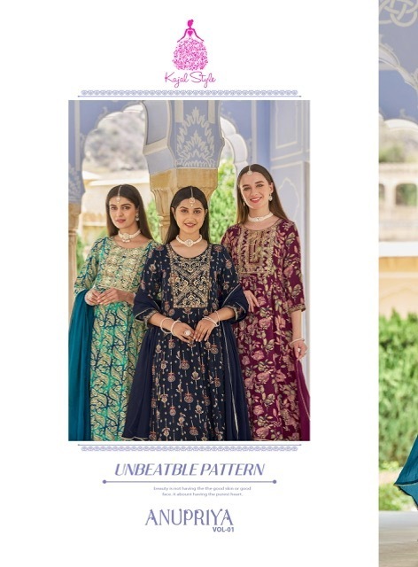 KAJAL-STYLE-ANUPRIYA-VOL-1-RAYON-GOWN-KURTI-PANT-WITH-DUPATTA-SUPPLIER-IN-SURAT-5