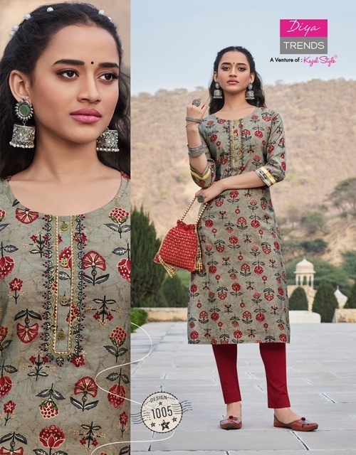 KAJAL-STYLE-BLOSSOM-VOL-1-KURTI-WITH-PANT-LATEST-CATALOGUE-5