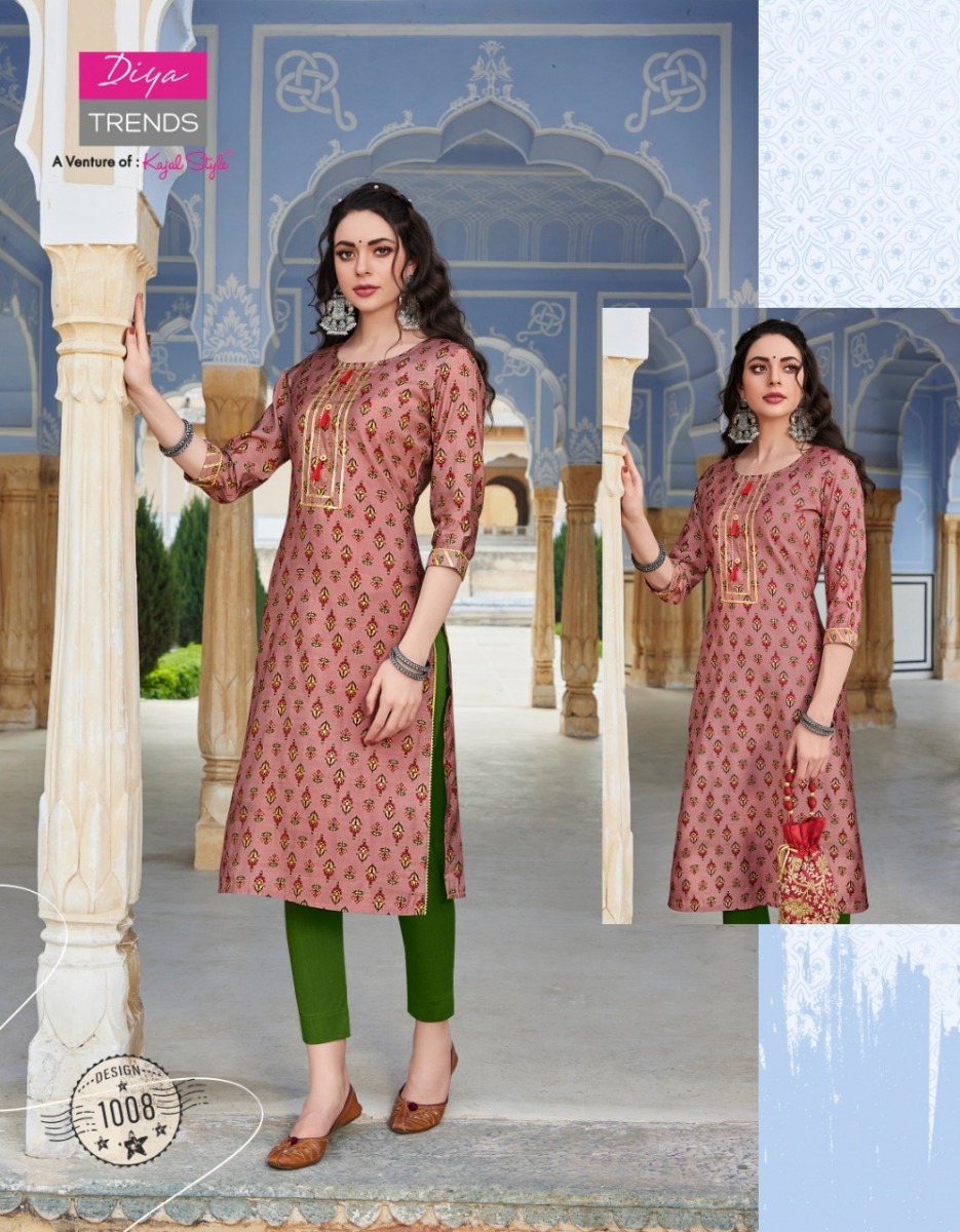 KAJAL-STYLE-BLOSSOM-VOL-1-KURTI-WITH-PANT-LATEST-CATALOGUE-8