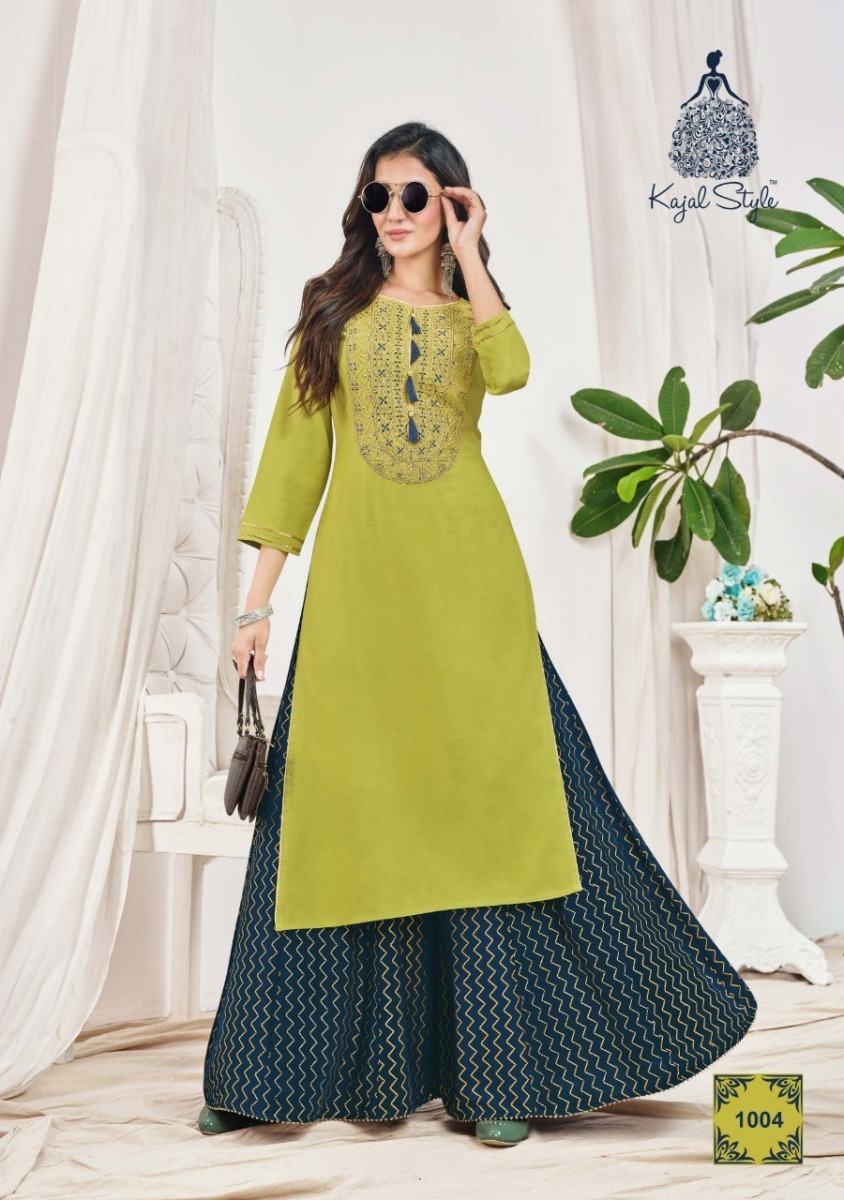 KAJAL-STYLE-FASHION-BLOOM-VOL-1-EMBROIDERED-KURTI-WITH-PLAZZO-SUPPLIER-JETPUR-6