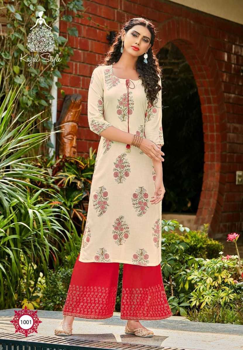 KAJAL-STYLE-FASHION-DIVA-VOL-1-KURTI-WITH-PLAZZO-WHOLESALER-SURAT-4