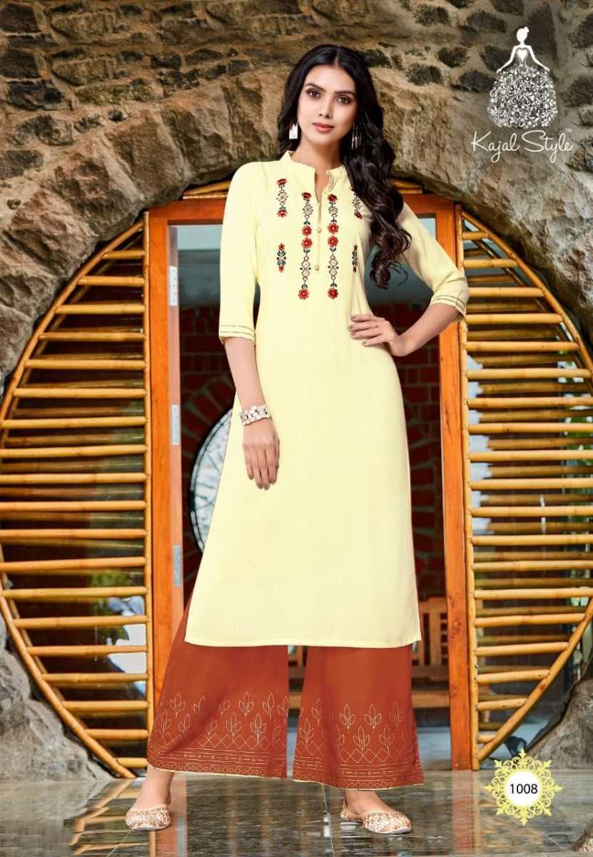 1_KAJAL-STYLE-FASHION-DIVA-VOL-1-KURTI-WITH-PLAZZO-WHOLESALER-SURAT-5