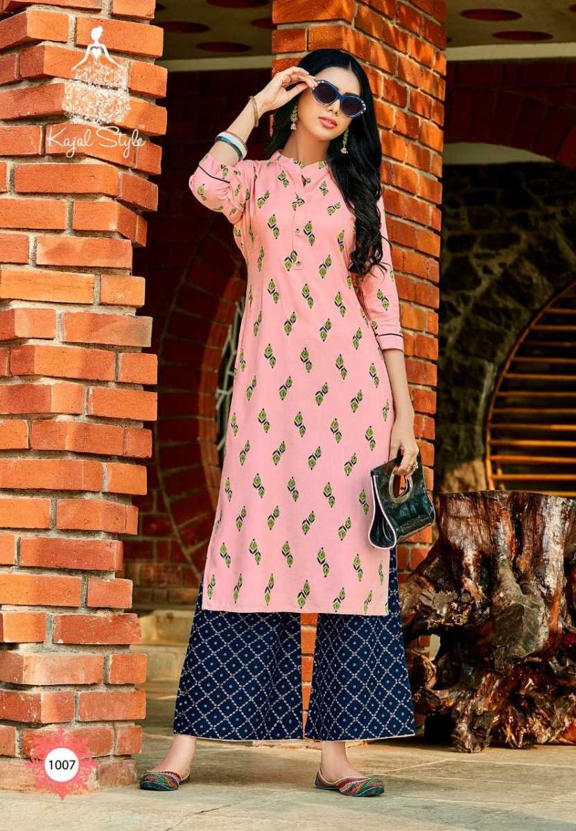 1_KAJAL-STYLE-FASHION-DIVA-VOL-1-KURTI-WITH-PLAZZO-WHOLESALER-SURAT-8