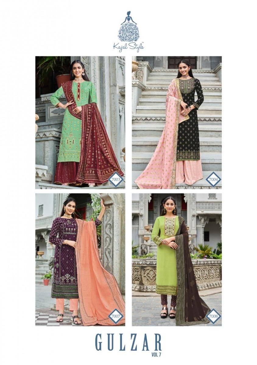 KAJAL-STYLE-GULZAR-VOL-7-RAYON-PRINTED-KURTIS-MANUFACTURER-AHMEDABAD-1