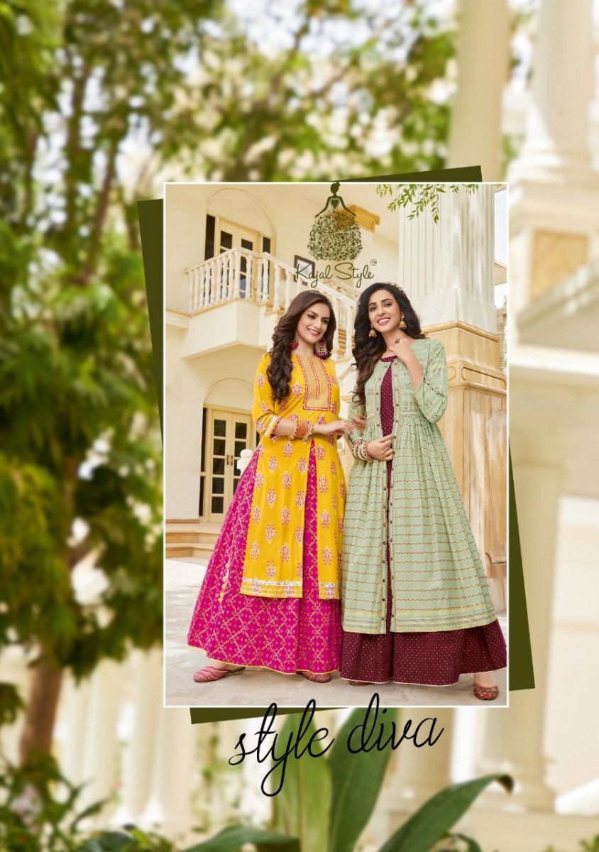 KAJAL-STYLE-SRUG-VOL-1-GOWN-STYLE-KURTI-WITH-SRUG-AT-SURAT-SUPPLIER-2