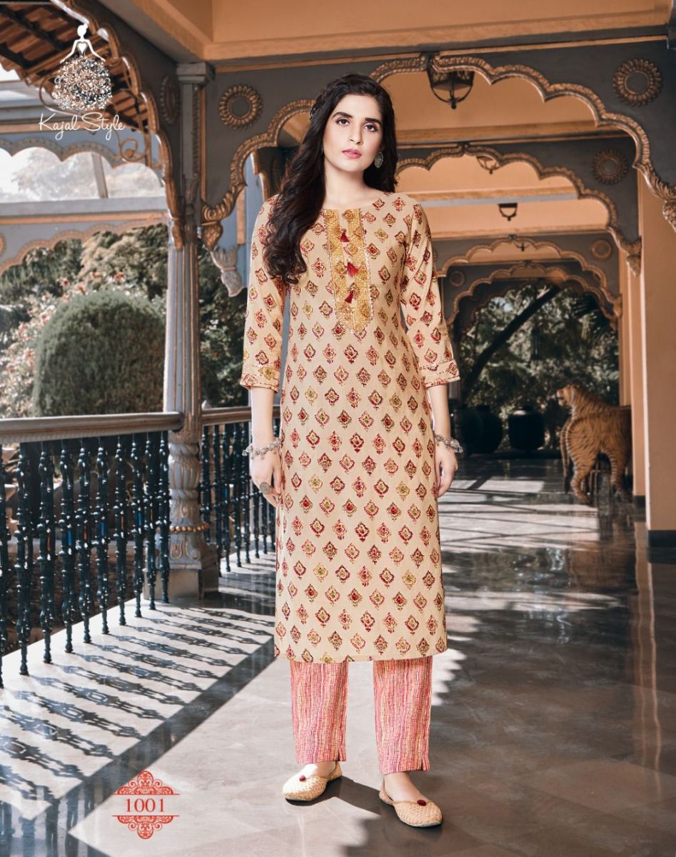 KAJAL-STYLE-URBAN-BEAUTY-VOL-1-KURTI-WITH-PANT-AT-WHOLESALE-2
