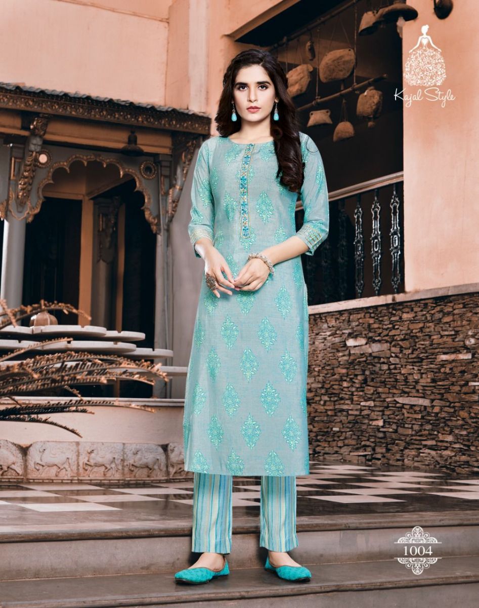 KAJAL-STYLE-URBAN-BEAUTY-VOL-1-KURTI-WITH-PANT-AT-WHOLESALE-4