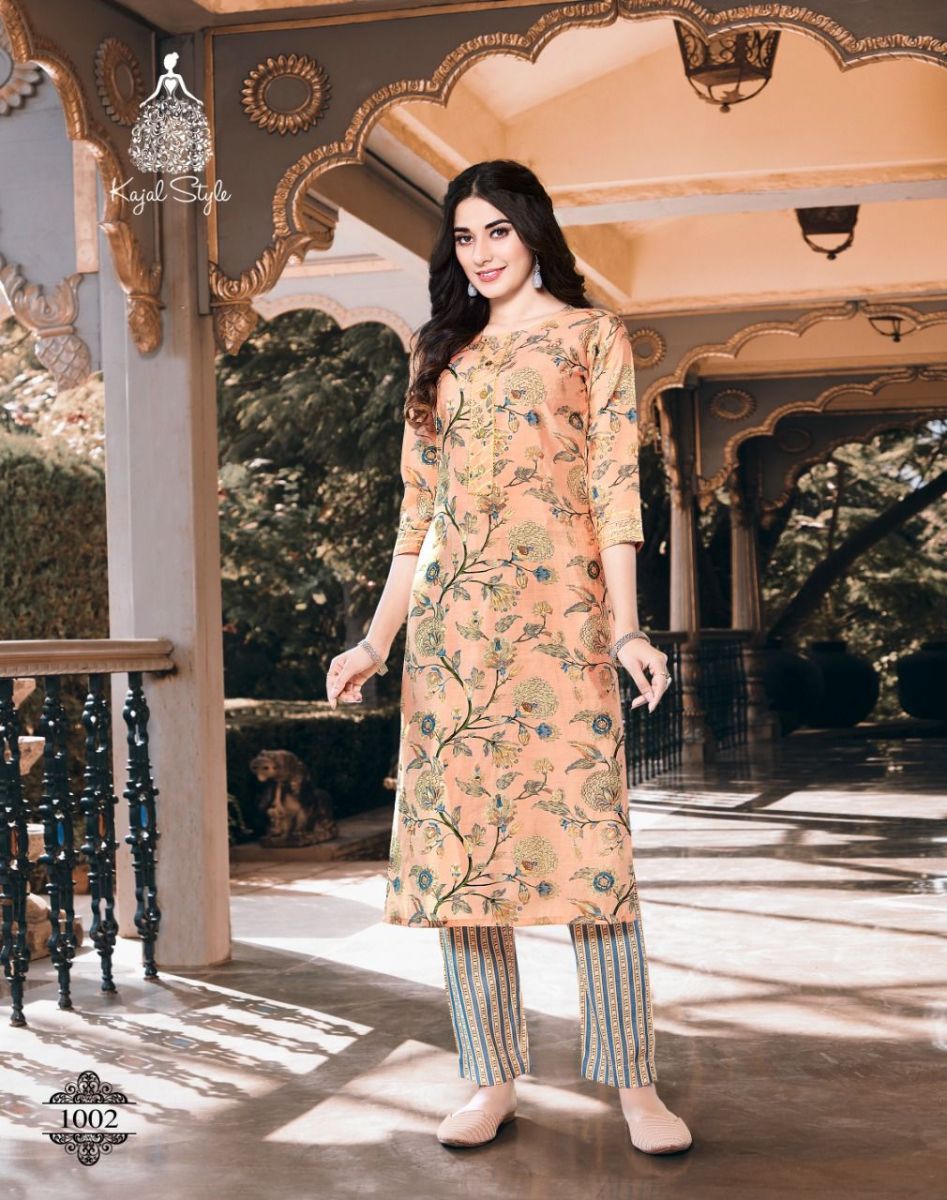 KAJAL-STYLE-URBAN-BEAUTY-VOL-1-KURTI-WITH-PANT-AT-WHOLESALE-9