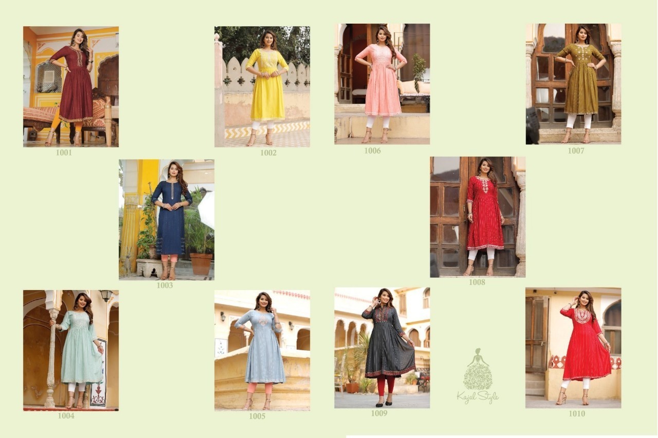 KAJAL-STYLE-URBAN-LINE-VOL-1-GOWN-STYLE-KURTIS-SUPPLIER-SURAT-1