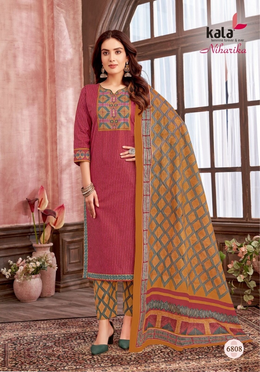 KALA-NIHARIKA-VOL-3-COTTON-READYMADE-SUIT-SUPPLIER-7