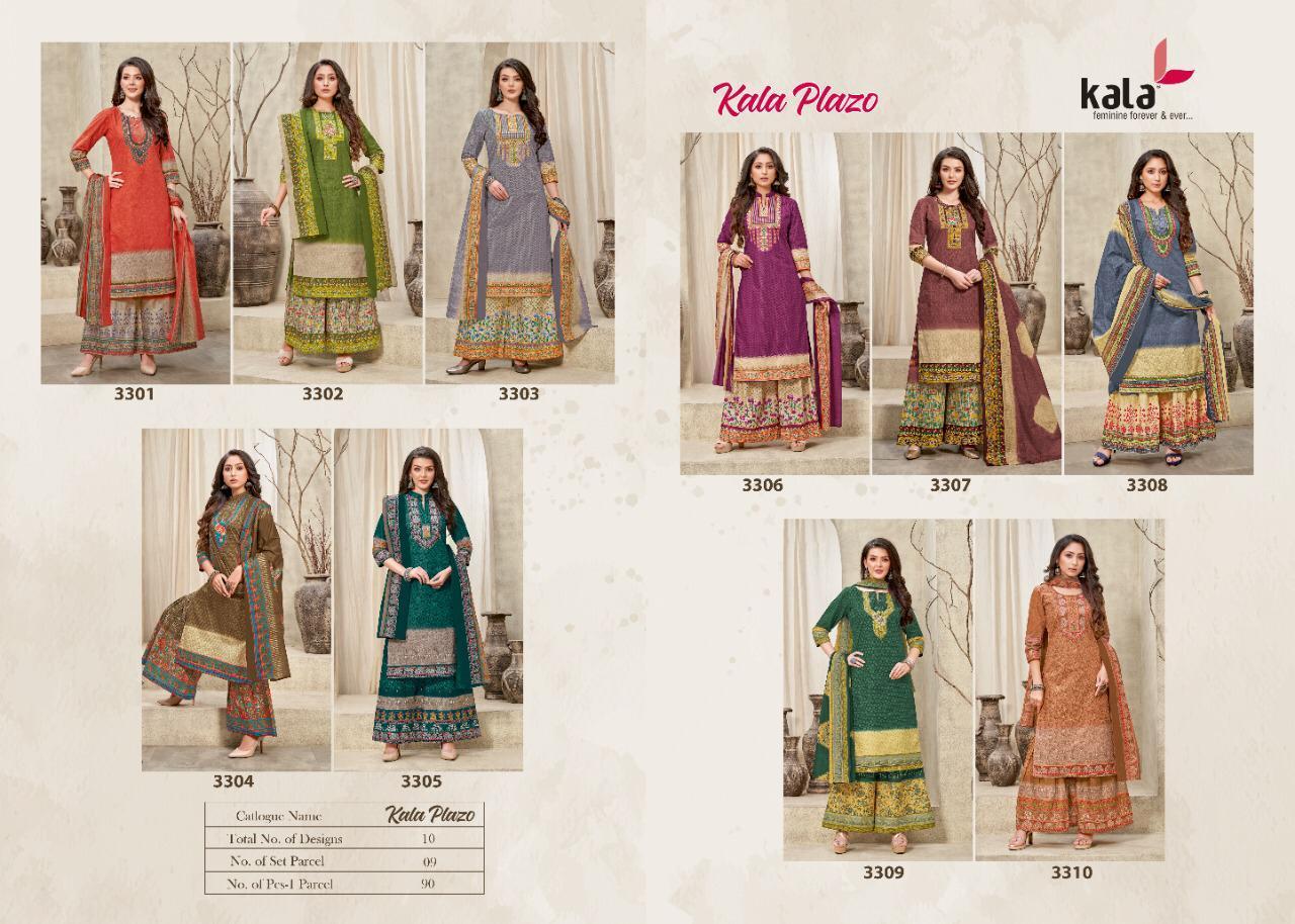 KALA-PLAZO-PURE-COTTON-SALWAR-SUITS-AT-WHOLESALE-1