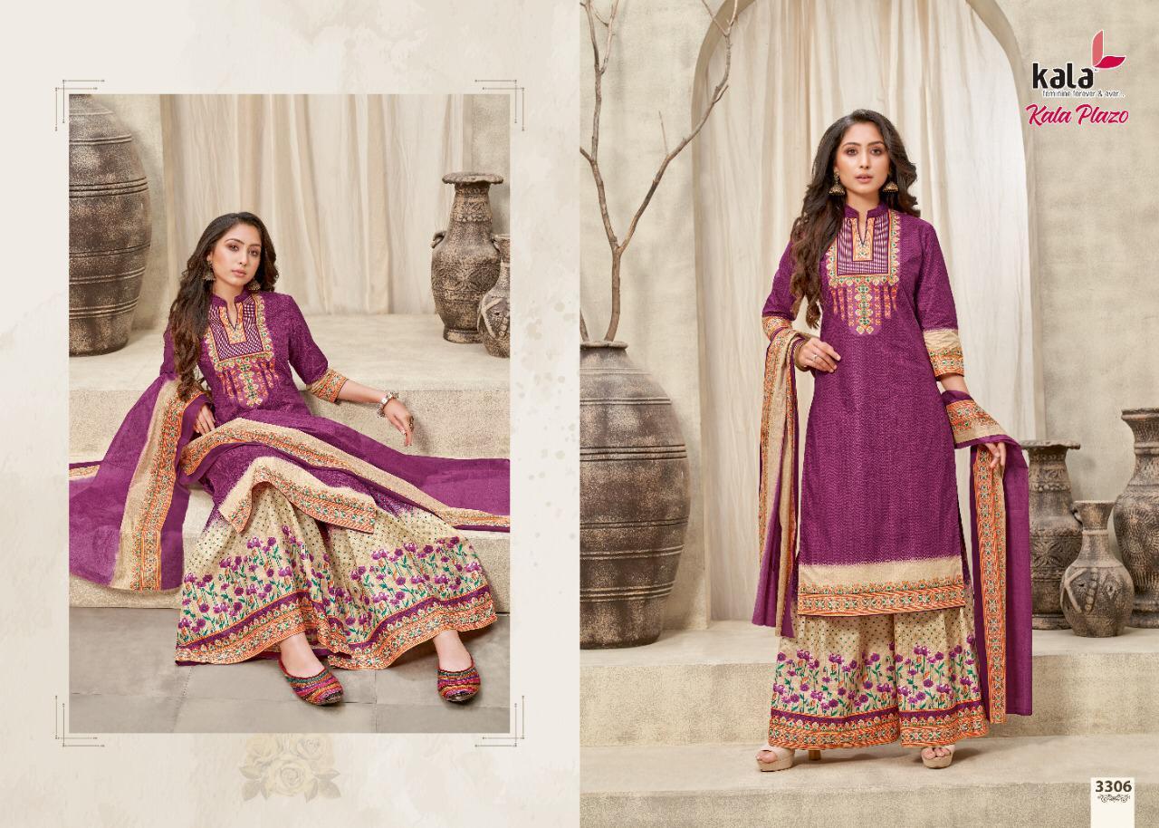 KALA-PLAZO-PURE-COTTON-SALWAR-SUITS-AT-WHOLESALE-8