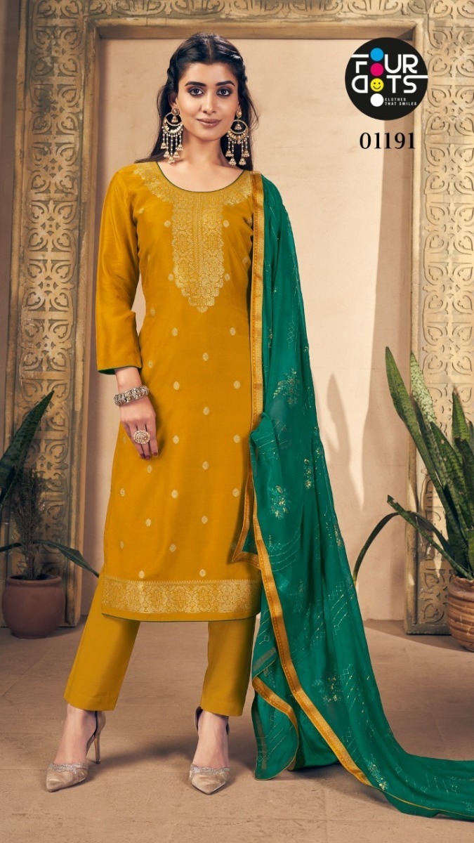 KALARANG-BELA-RUSSAIN-DOLA-JACQUARD-SALWAR-SUITS-AT-SURAT-6