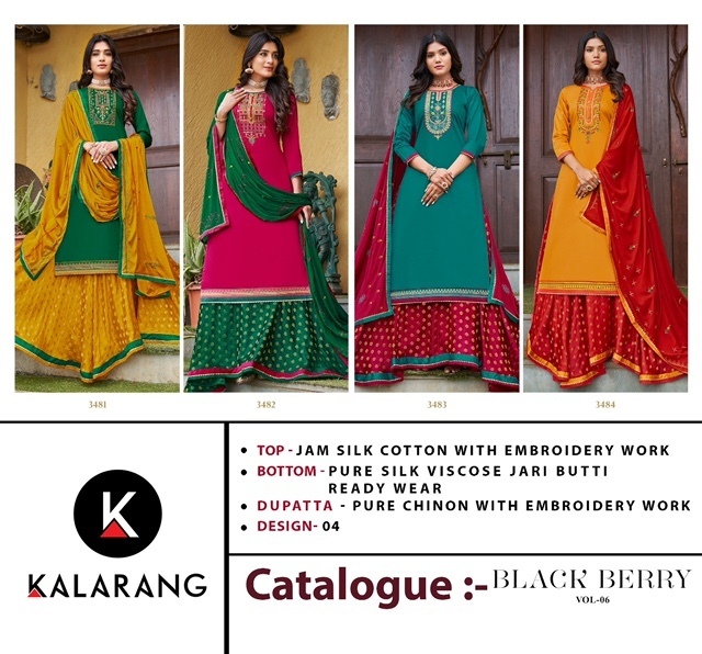 KALARANG-BLACK-BERRY-VOL-6-TOP-BOTTOM-WITH-DUPATTA-MANUFACTURER-8
