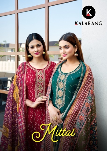 KALARANG-MITTAL-MUSLIN-DOLA-JACQUARD-SALWAR-SUITS-NEW-CATALOGUE-1