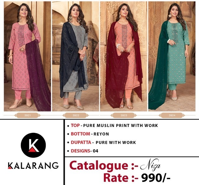 KALARANG-NIZA-3921-TO-3924-SERIES-SALWAR-SUITS-AT-WHOLESALE-1