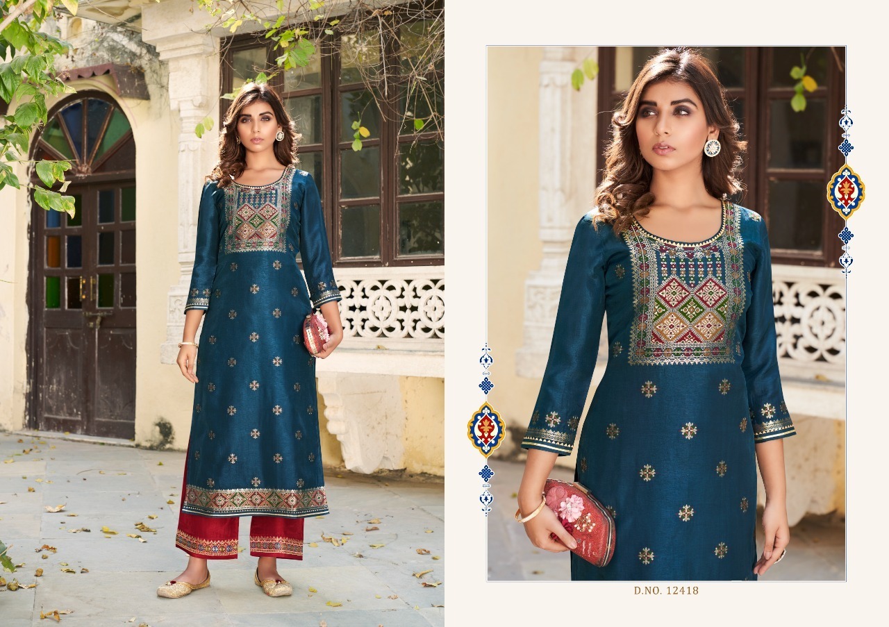 KALAROOP-ARMANI-D.NO-12416-TO-12420-READYMADE-KURTIS-MANUFACTURER-SURAT-7