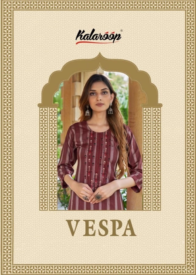 KALAROOP-VESPA-RAYON-EMBROIDERY-KURTIS-MANUFACTURER-SURAT-1