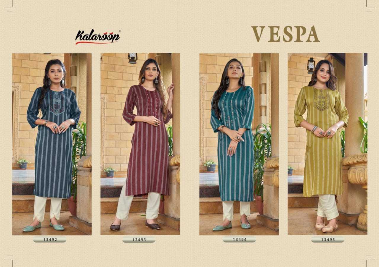 KALAROOP-VESPA-RAYON-EMBROIDERY-KURTIS-MANUFACTURER-SURAT-8