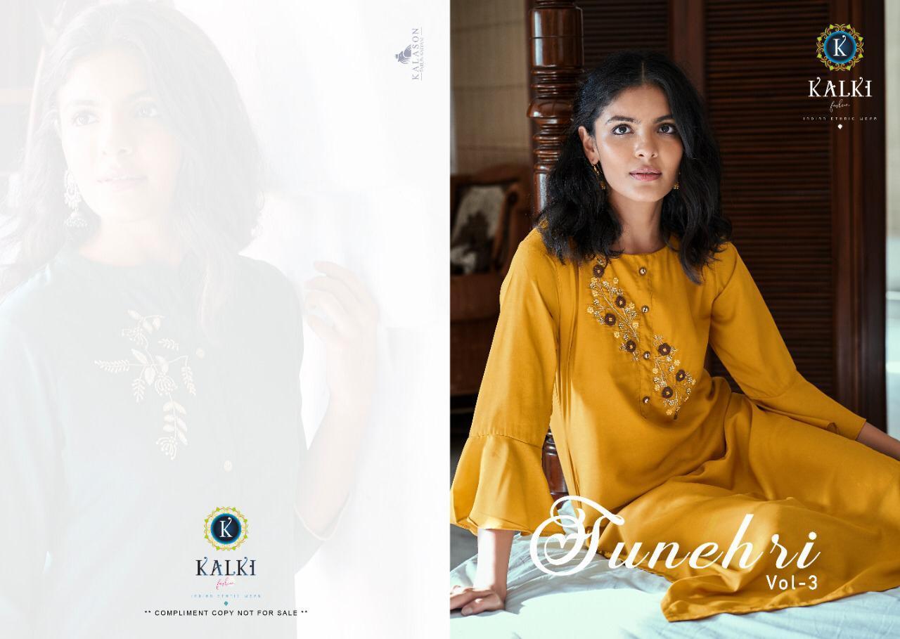 KALKI-FASHION-SUNHERI-VOL-3-KURTI-WITH-PLAZZO-PANTS-AT-WHOLESALE-1