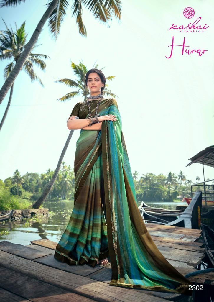 KASHVI-CREATION-HUNAR-CHIFFON-PRINTED-SAREES-WHOLESALER-15