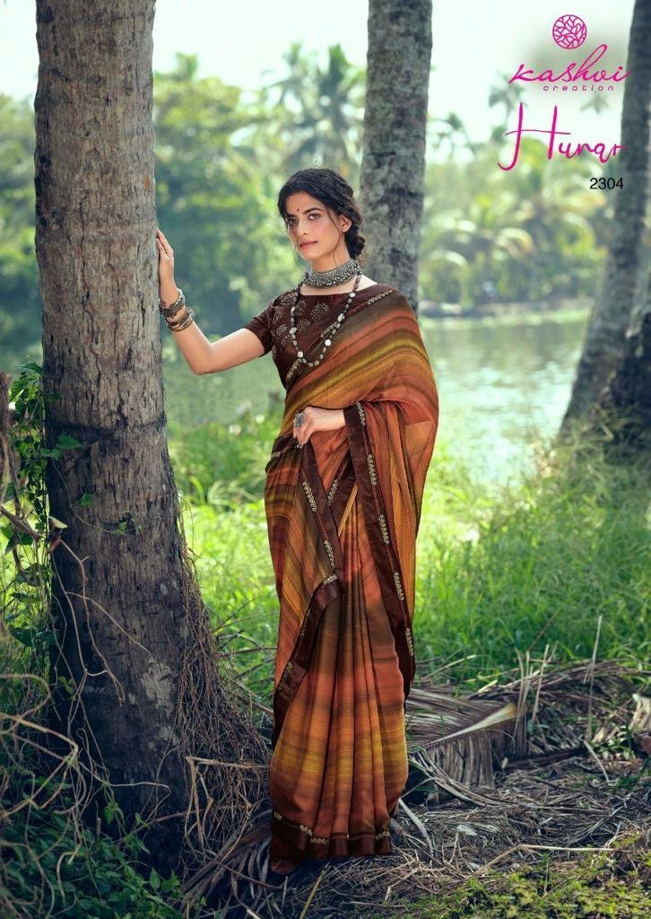 KASHVI-CREATION-HUNAR-CHIFFON-PRINTED-SAREES-WHOLESALER-8