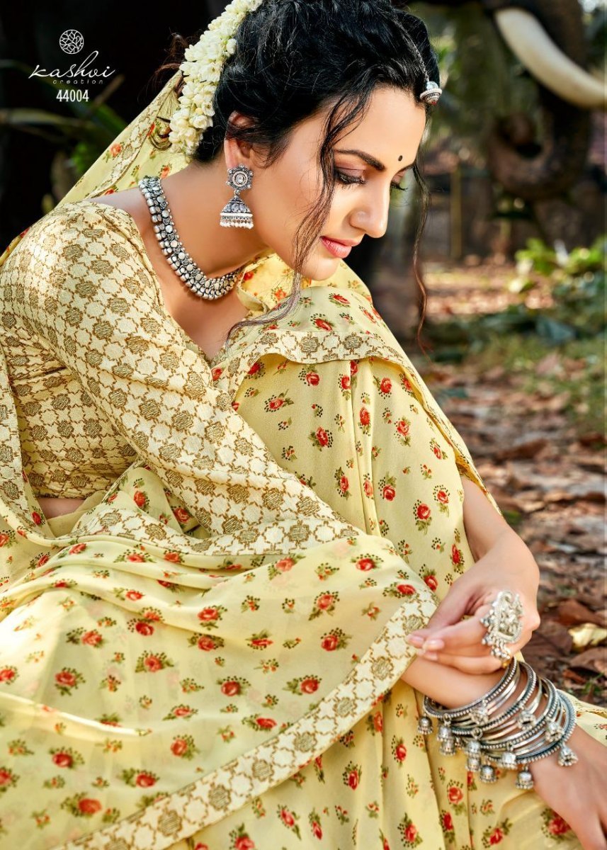 KASHVI-CREATION-PURVA-PRINTED-SAREES-WITH-FANCY-BLOUSE-WHOLESALE-8